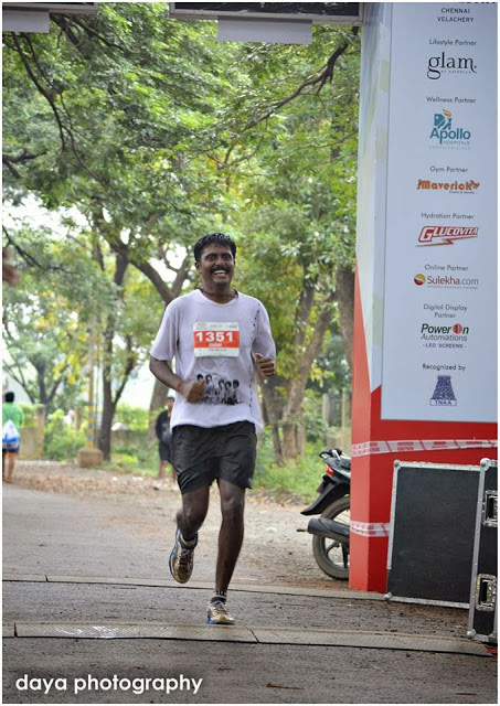 Finishing Photo - Chennai Marathon